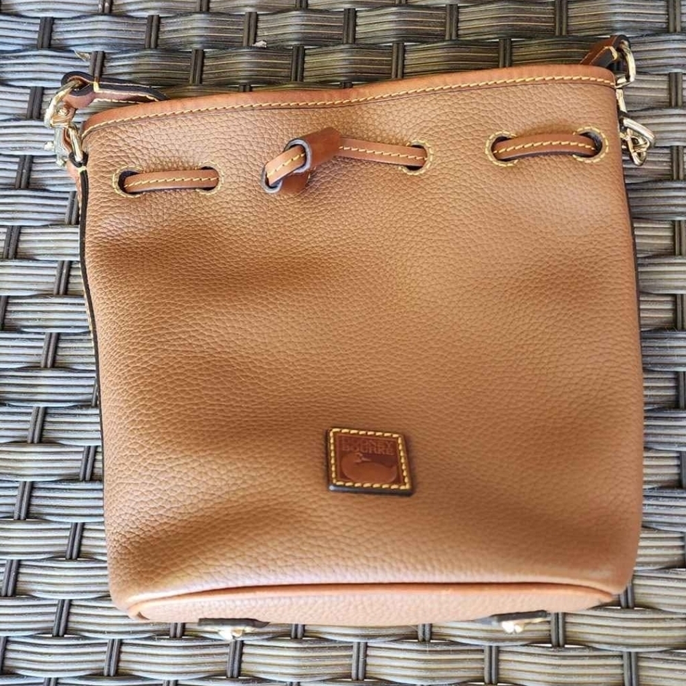 Dooney & Bourke Brown Leather Crossbody Bag